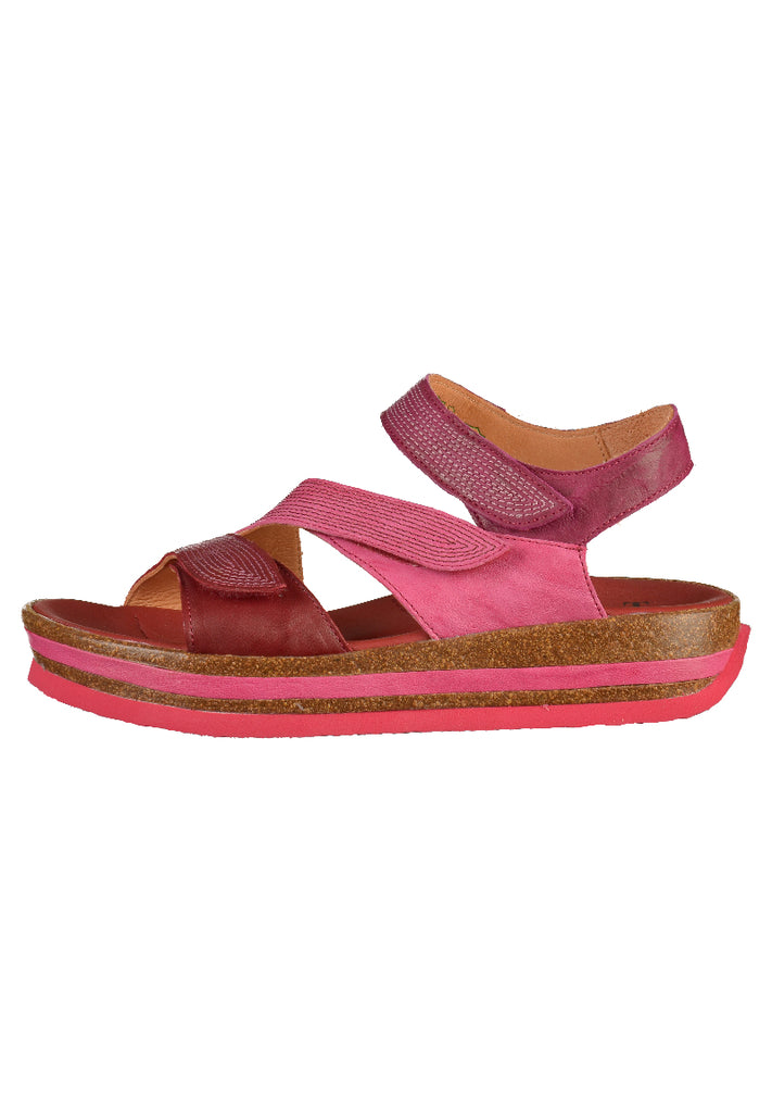 Think! Sandalen Leder Rosa - surf4shoes