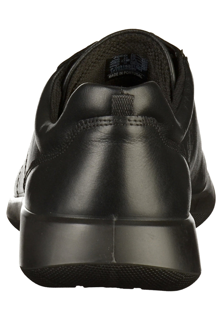 ecco Sneaker Leder Schwarz - surf4shoes