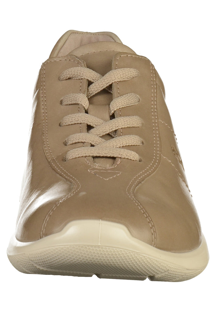 ecco Sneaker Leder Braun - surf4shoes