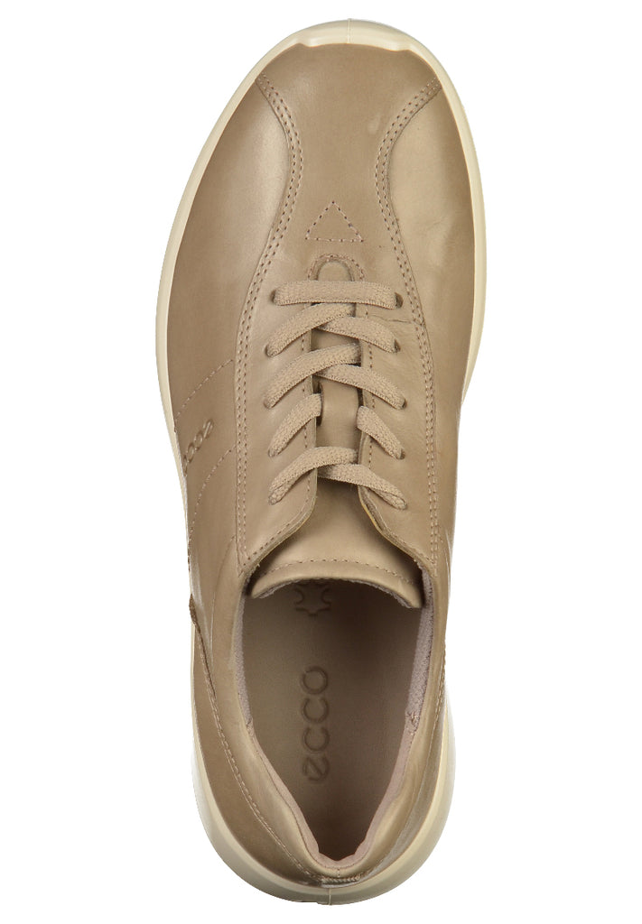 ecco Sneaker Leder Braun - surf4shoes