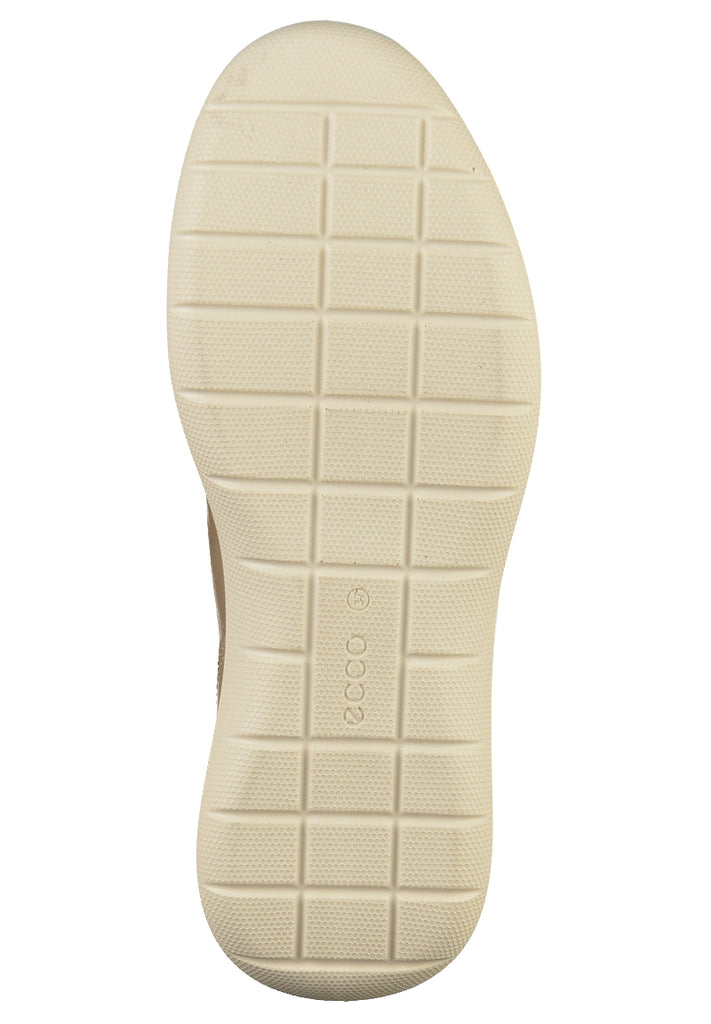 ecco Sneaker Leder Braun - surf4shoes