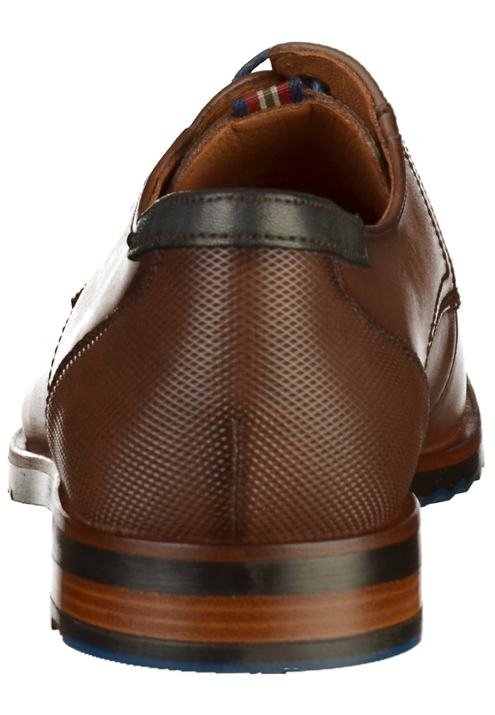 Lloyd Businessschuhe Glattleder Braun/Blau - surf4shoes