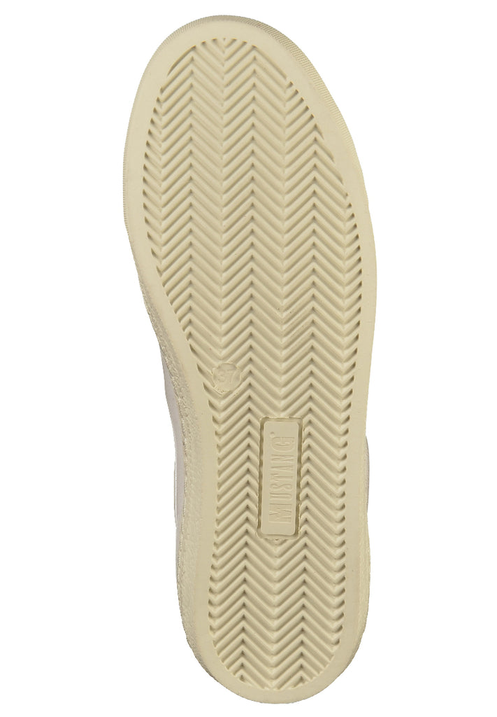 Mustang Sneaker Leder Weiß - surf4shoes