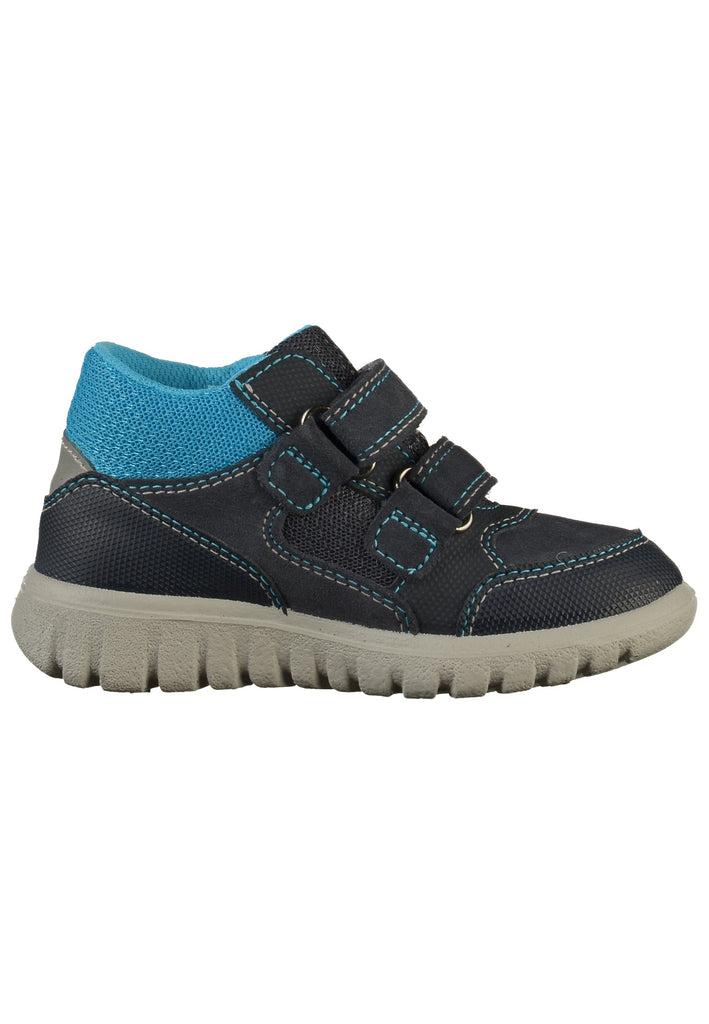 Superfit Halbschuhe Veloursleder/Textil Blau - surf4shoes