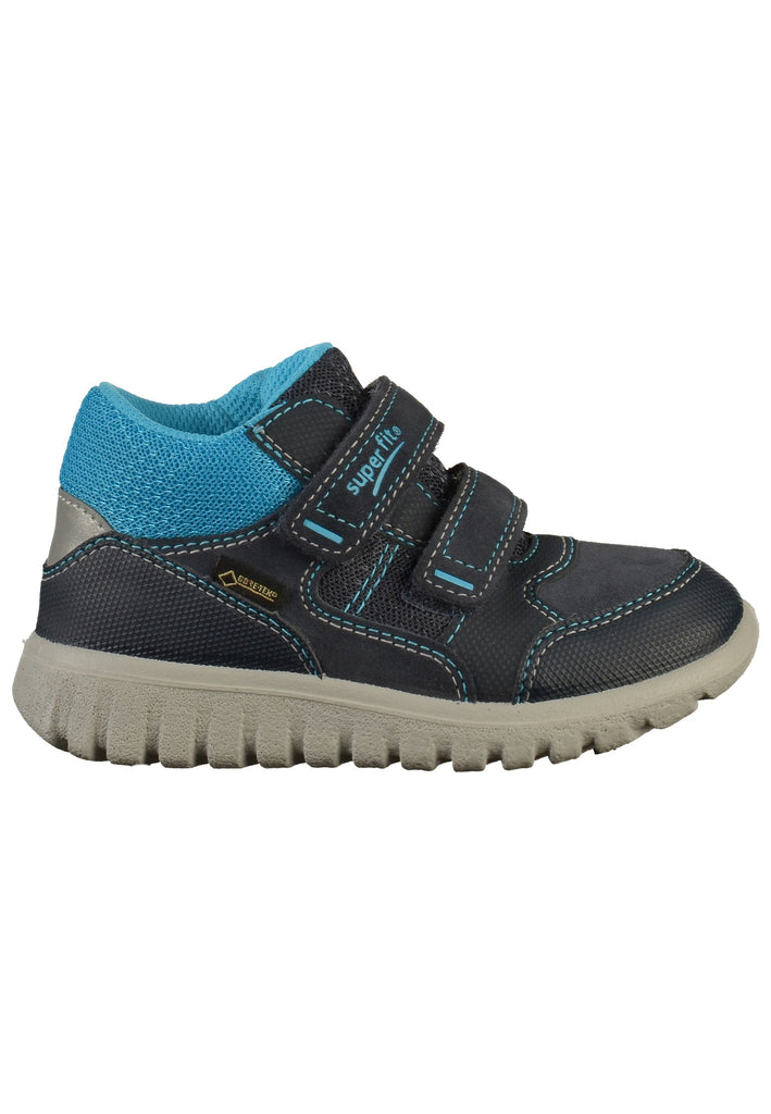 Superfit Halbschuhe Veloursleder/Textil Blau - surf4shoes