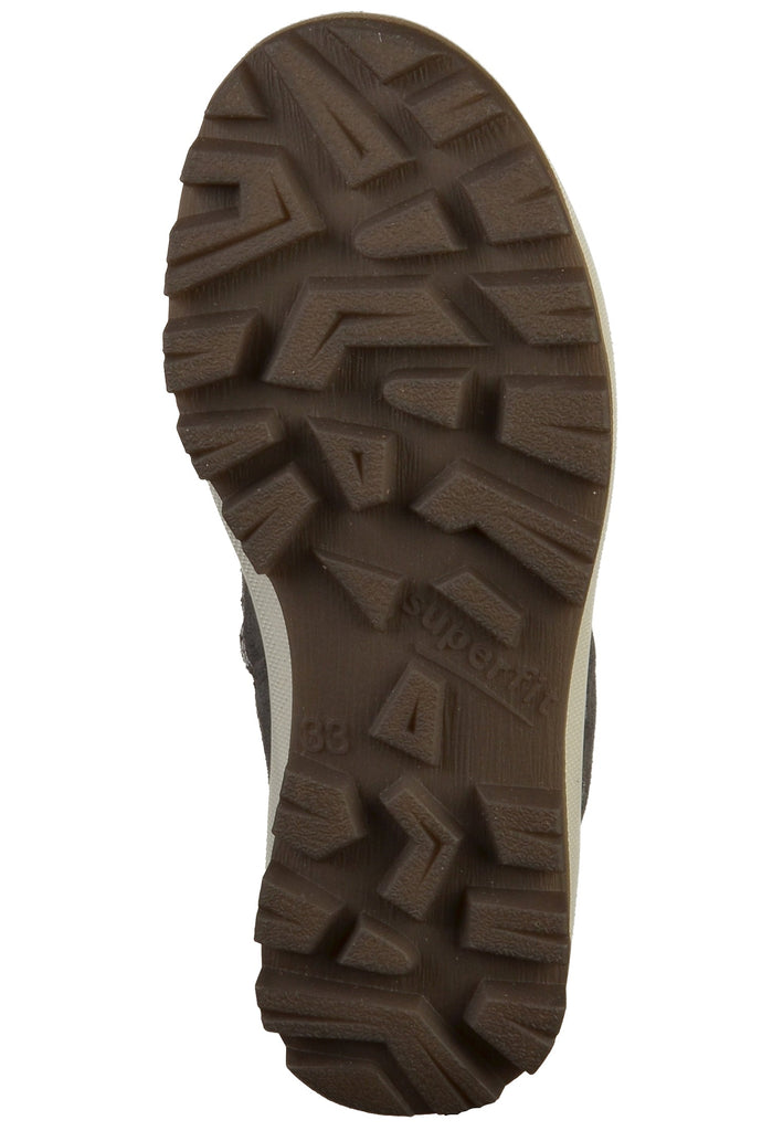 Superfit Stiefelette Veloursleder/Textil Grau - surf4shoes