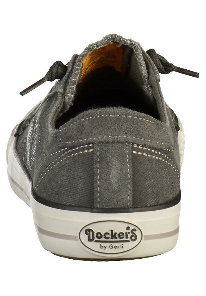 Dockers Sneaker Canvas Dunkelgrau - surf4shoes