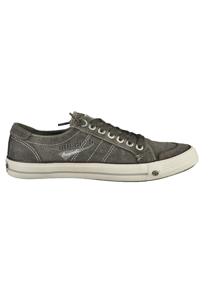 Dockers Sneaker Canvas Dunkelgrau - surf4shoes