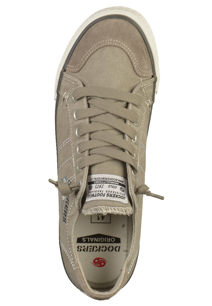 Dockers Sneaker Canvas Grau - surf4shoes