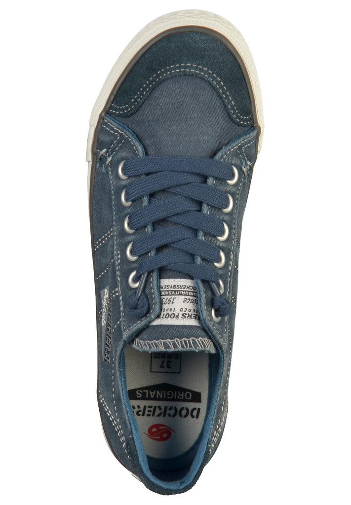 Dockers Sneaker Canvas Dunkelblau - surf4shoes