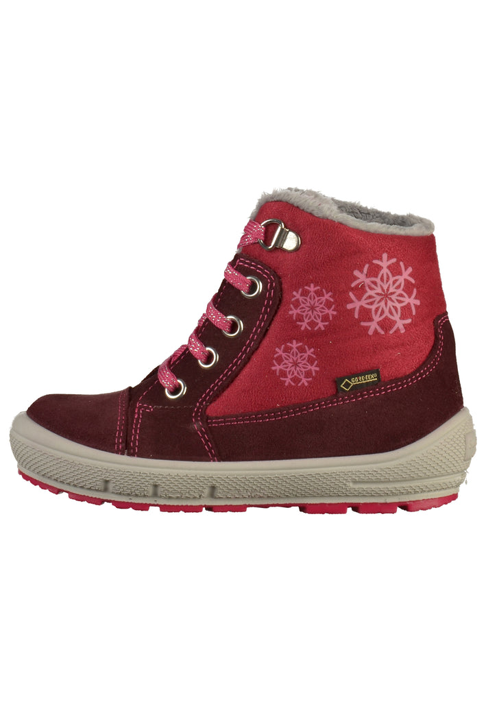 Superfit Stiefelette Textil Rosa - surf4shoes