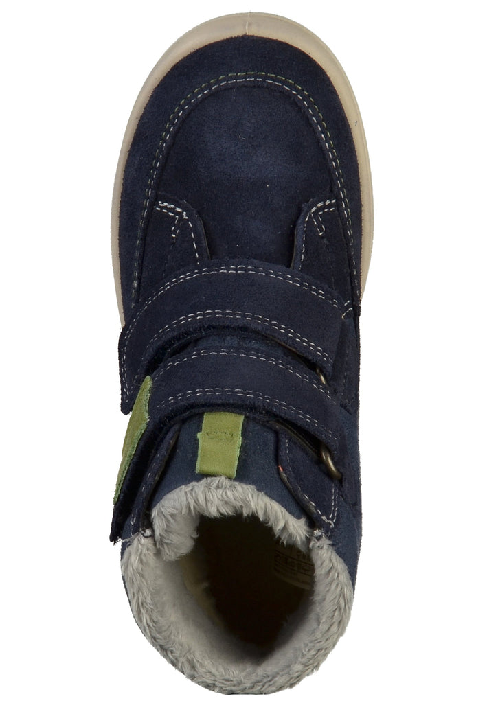 Superfit Stiefelette Leder/Textil Blau - surf4shoes