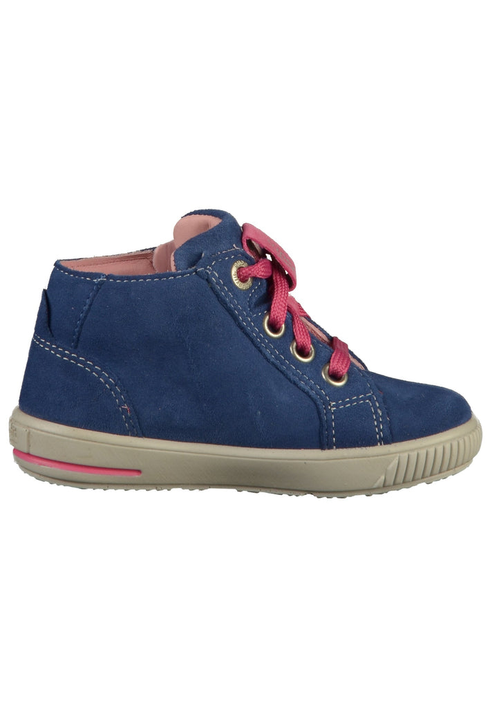 Superfit Halbschuhe Veloursleder Blau - surf4shoes