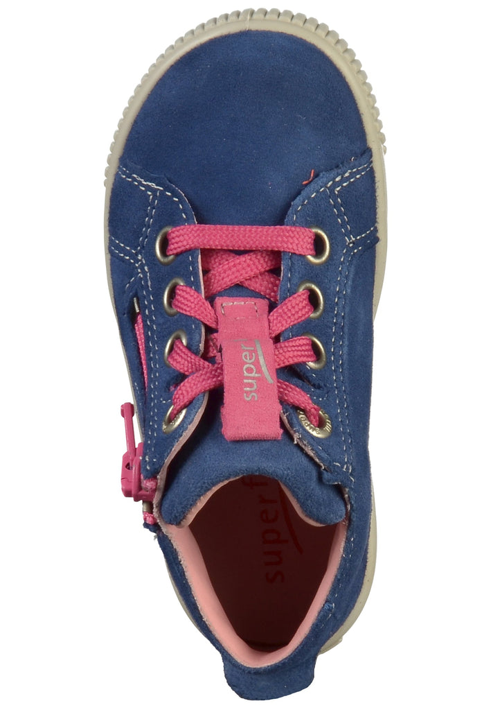 Superfit Halbschuhe Veloursleder Blau - surf4shoes