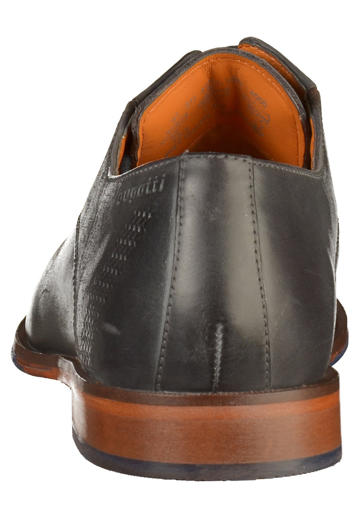 Bugatti Businessschuhe Glattleder Grau - surf4shoes