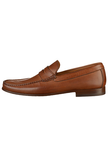 Salamander Slipper Leder Brandy - surf4shoes