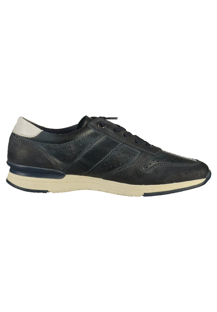 Salamander Sneaker Leder Navy - surf4shoes