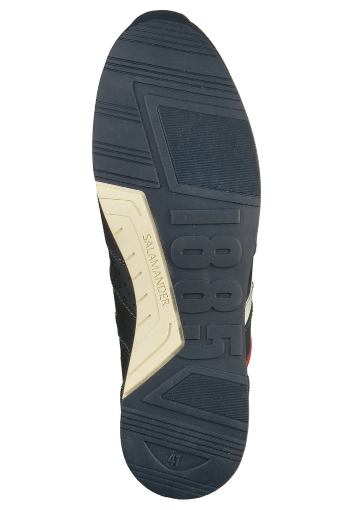 Salamander Sneaker Leder Navy - surf4shoes