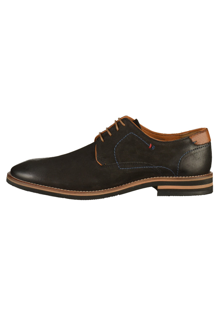 Salamander Businessschuhe Nubukleder Schwarz - surf4shoes
