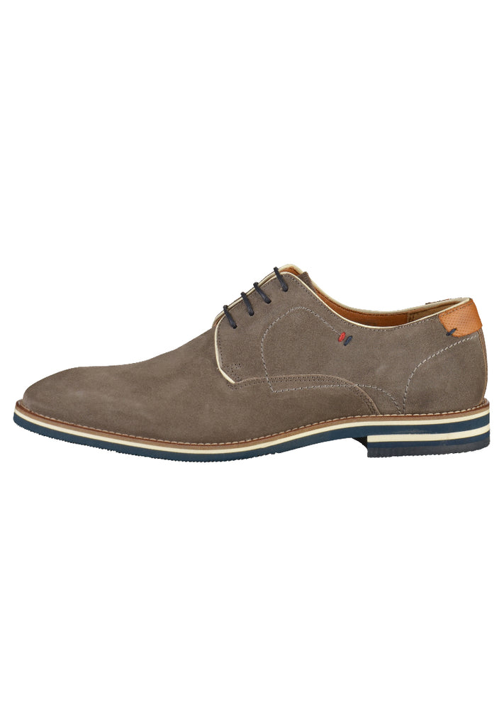 Salamander Businessschuhe Nubukleder Grau - surf4shoes