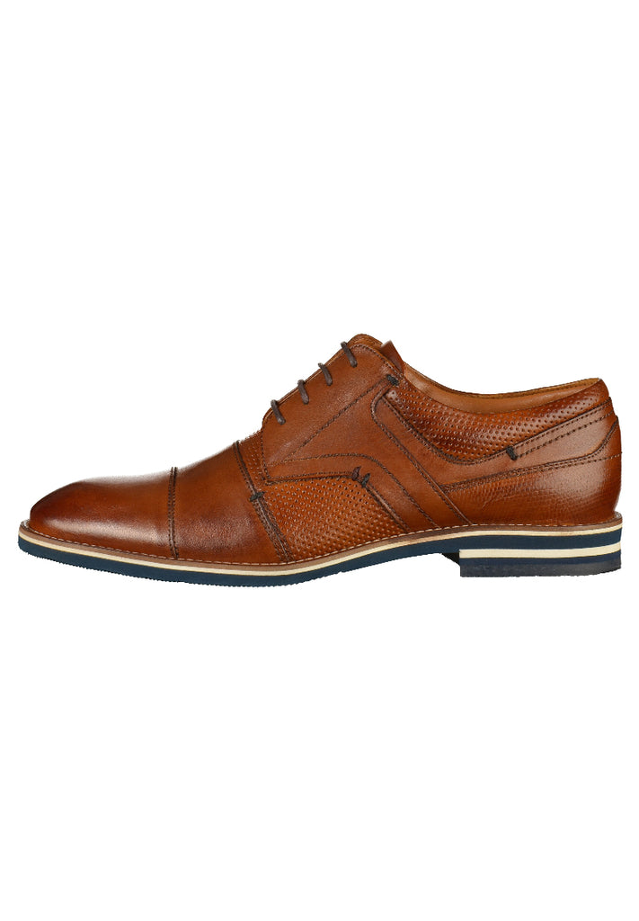 Salamander Businessschuhe Glattleder Braun - surf4shoes