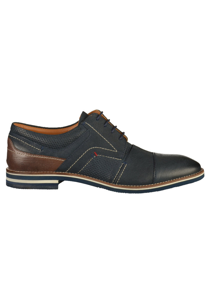 Salamander Businessschuhe Glattleder Navy - surf4shoes