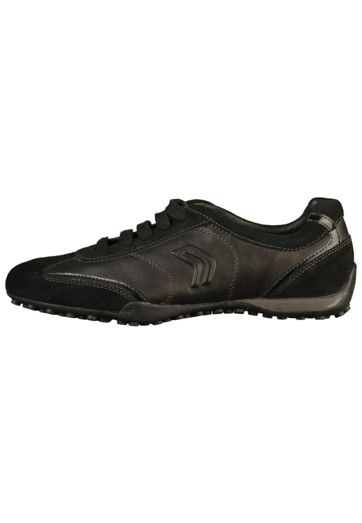 Geox Sneaker Leder Schwarz - surf4shoes