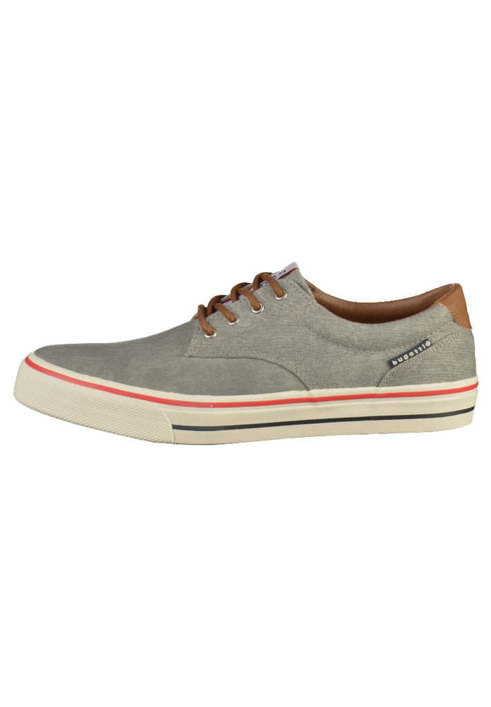 Bugatti Sneaker Lederimitat Hellgrau - surf4shoes