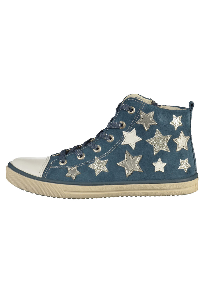 Lurchi Sneaker Veloursleder Jeans - surf4shoes