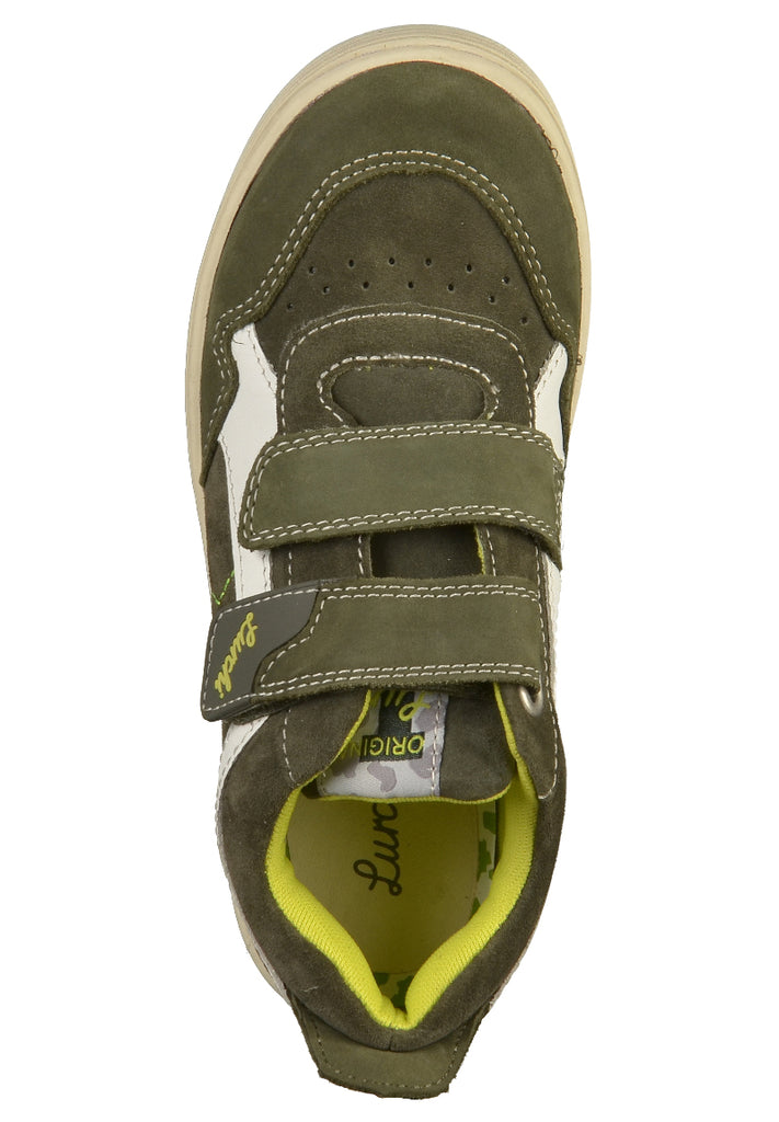 Lurchi Sneaker Veloursleder Oliv - surf4shoes