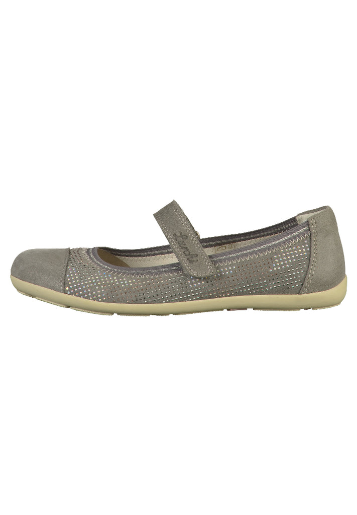 Lurchi Ballerinas Veloursleder Grau - surf4shoes