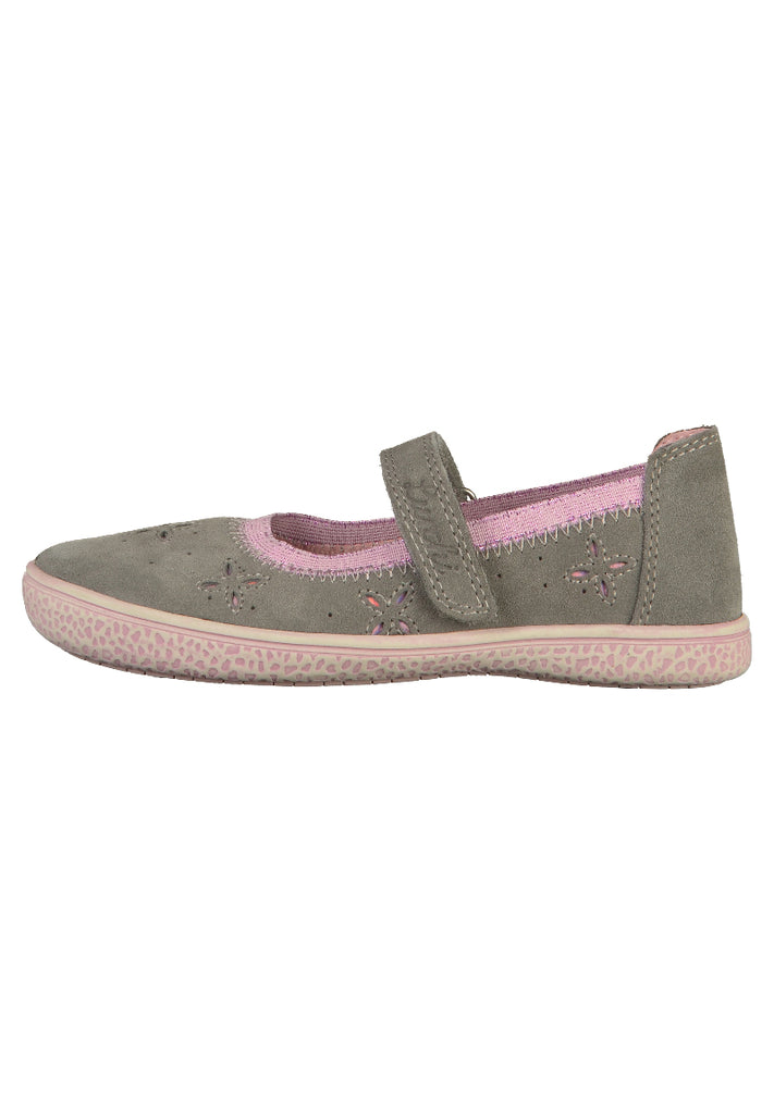 Lurchi Ballerinas Leder Hellgrau - surf4shoes