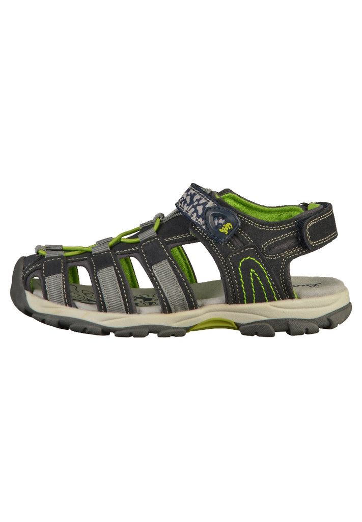 Lurchi Sandalen Leder Dunkelblau - surf4shoes