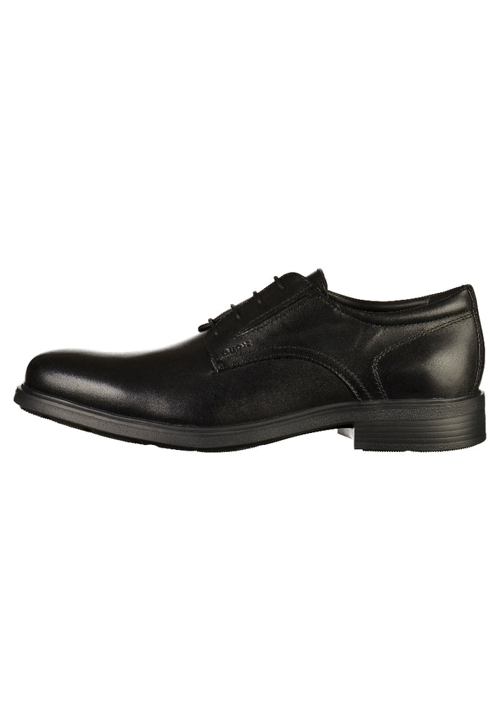 Geox Businessschuhe Leder Schwarz - surf4shoes
