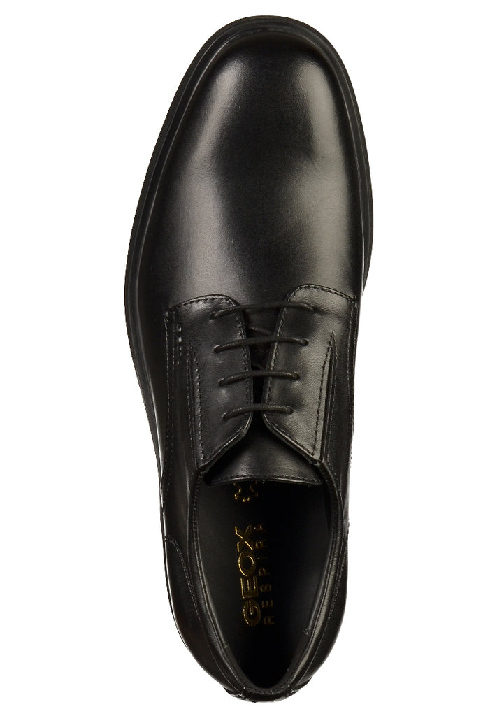 Geox Businessschuhe Leder Schwarz - surf4shoes