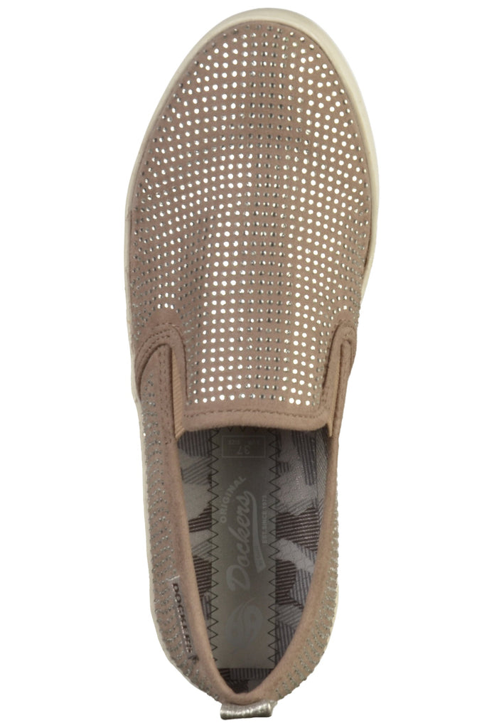 Dockers Slipper Textil Grau - surf4shoes