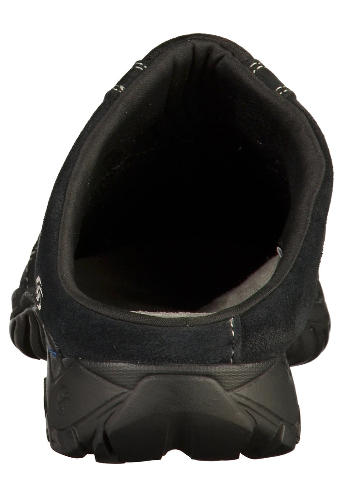 Dockers Pantoletten Veloursleder Schwarz - surf4shoes