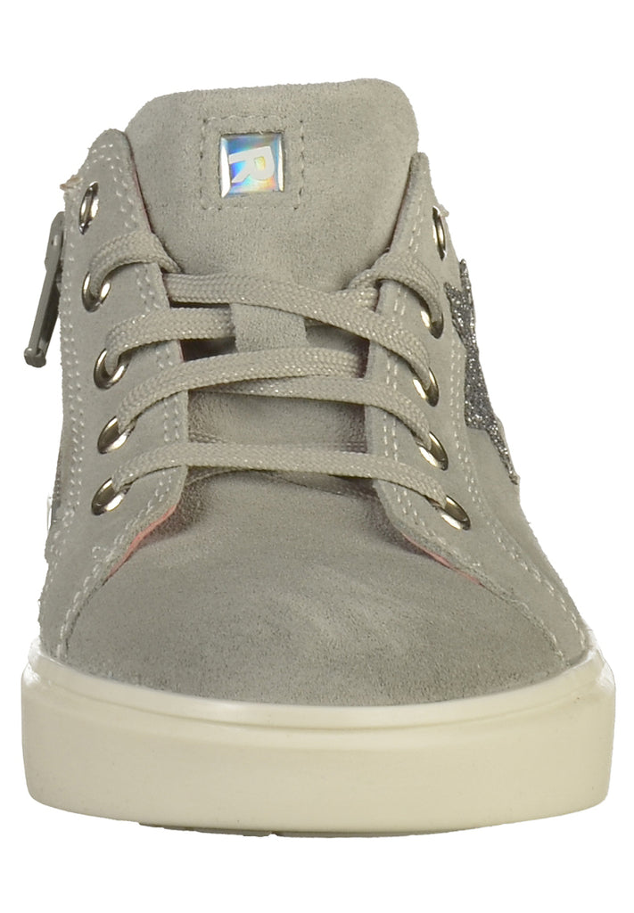 Richter Sneaker Leder Grau/Silber - surf4shoes