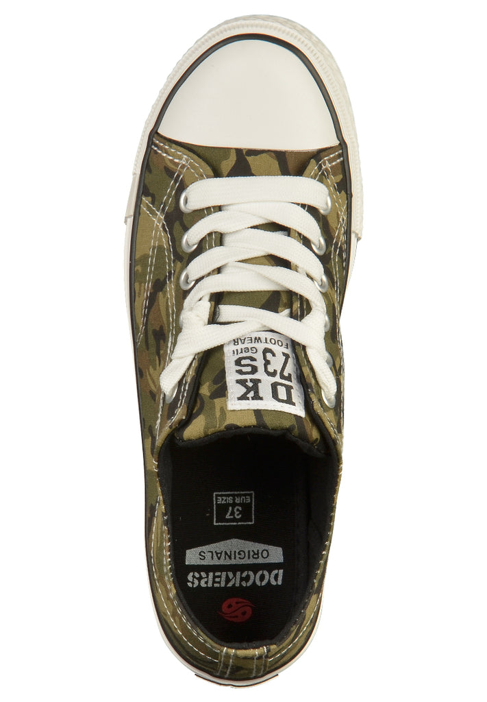 Dockers Sneaker Canvas Camouflage - surf4shoes