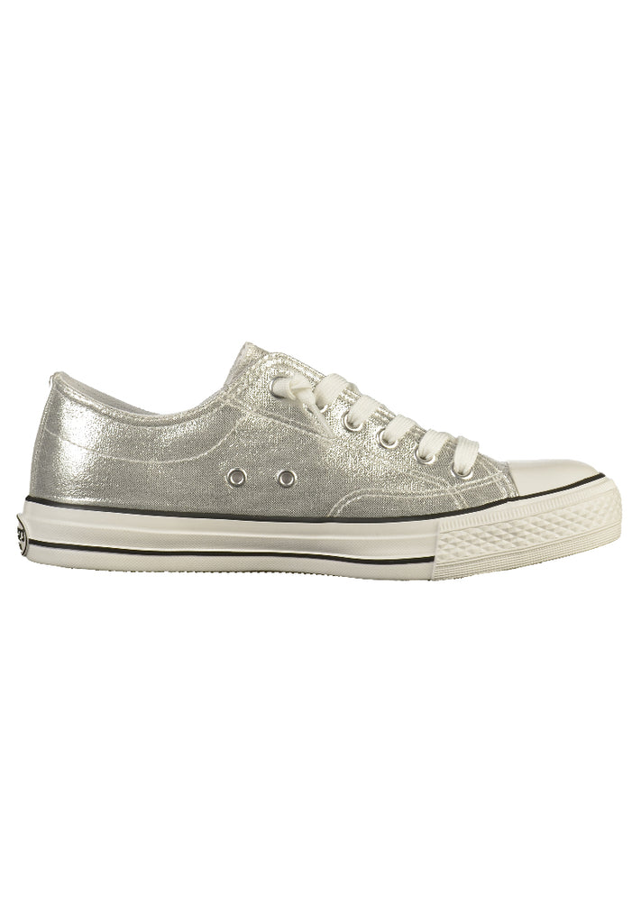 Dockers Sneaker Canvas Silber - surf4shoes