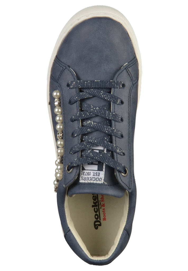 Dockers Sneaker Lederimitat Navy - surf4shoes