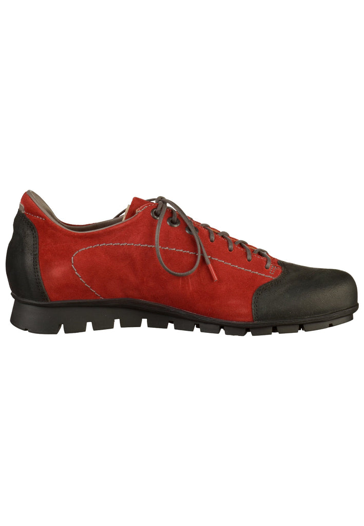 Think! Halbschuhe Veloursleder Rot - surf4shoes