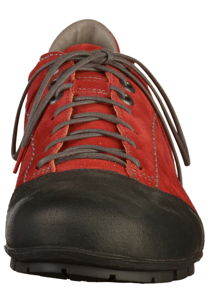 Think! Halbschuhe Veloursleder Rot - surf4shoes