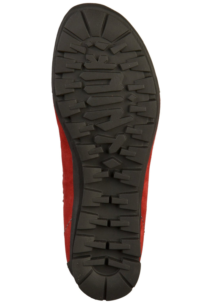 Think! Halbschuhe Veloursleder Rot - surf4shoes