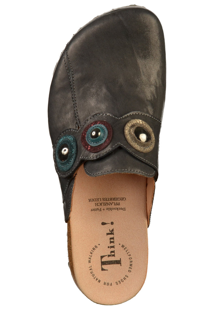 Think! Clogs Leder Vulcano - surf4shoes