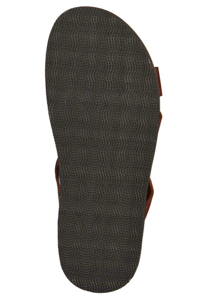 Dockers Pantoletten Leder Braun - surf4shoes