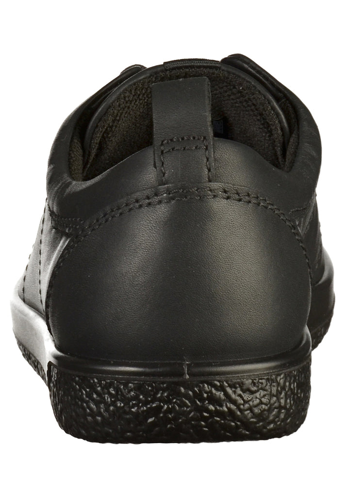 ecco Sneaker Leder Schwarz - surf4shoes