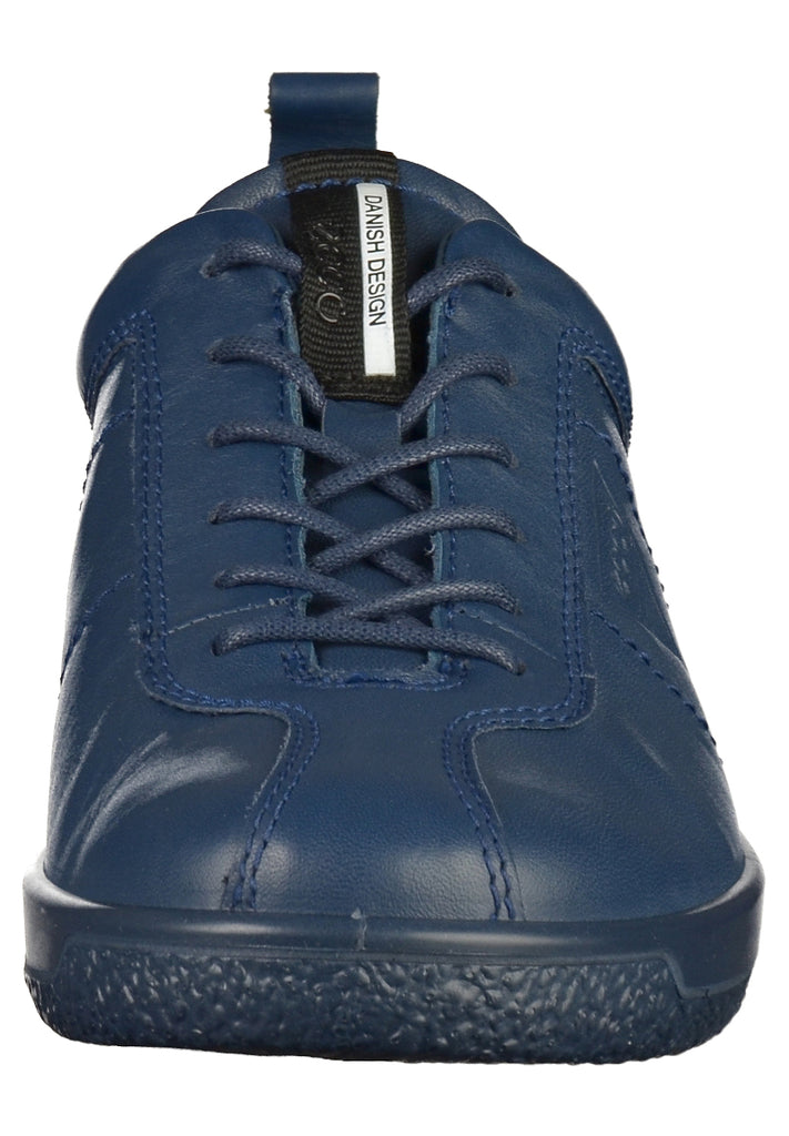 ecco Sneaker Leder Navy - surf4shoes