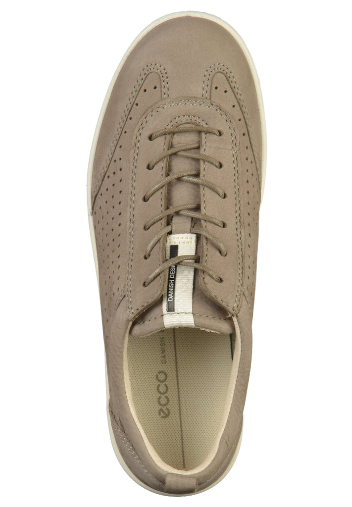 ecco Sneaker Leder Grey - surf4shoes