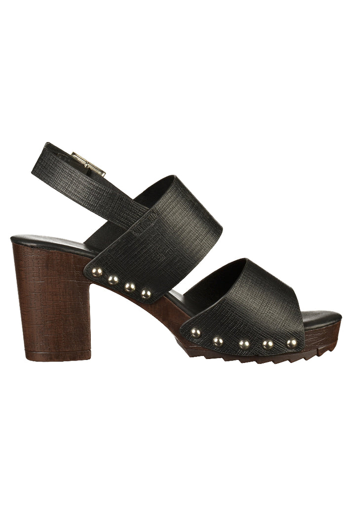 Dockers Sandalen Lederimitat Schwarz - surf4shoes